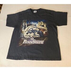 Vintage Penn State Nittany Lions Home Field Advantage T-shirt Lee NO Size Tag